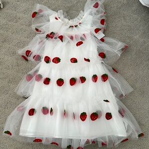 Lola Strawberry Tulle Dress